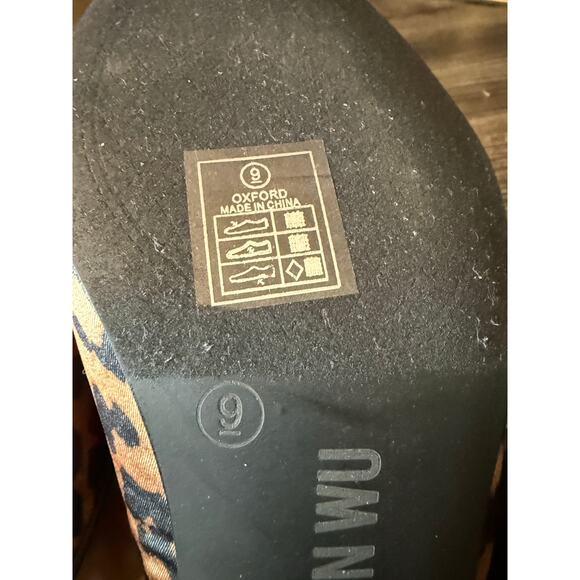 NWT Jason Wu Leopard Print Mini Bow Mules Sz. 9 - Picture 2 of 7